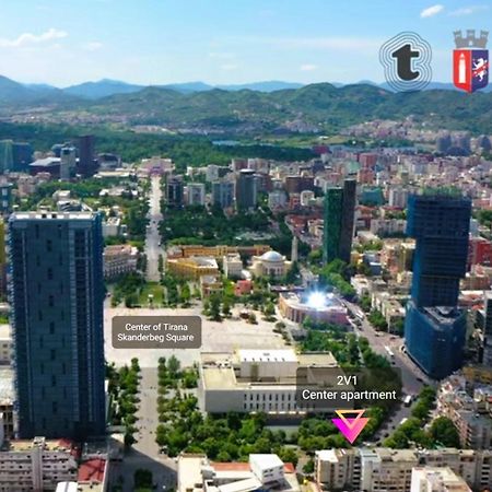 2V1 - Center Apartment 3 Tiranë Eksteriør bilde